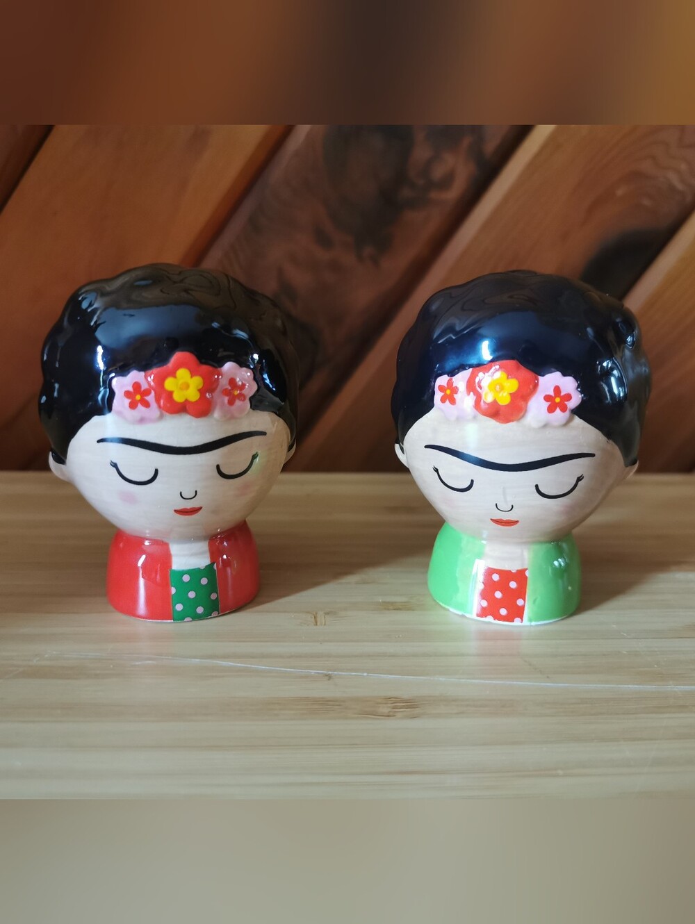 Frida Kahlo Salt & Pepper Shakers